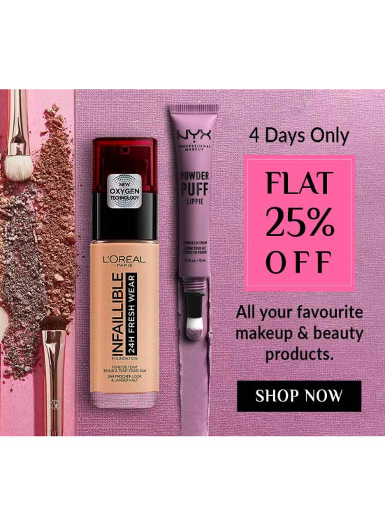 Flat 25% Off