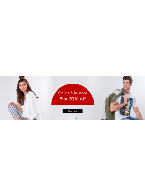 Flat 50% Off