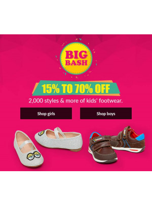 Big Bash - 15% To 70% Off