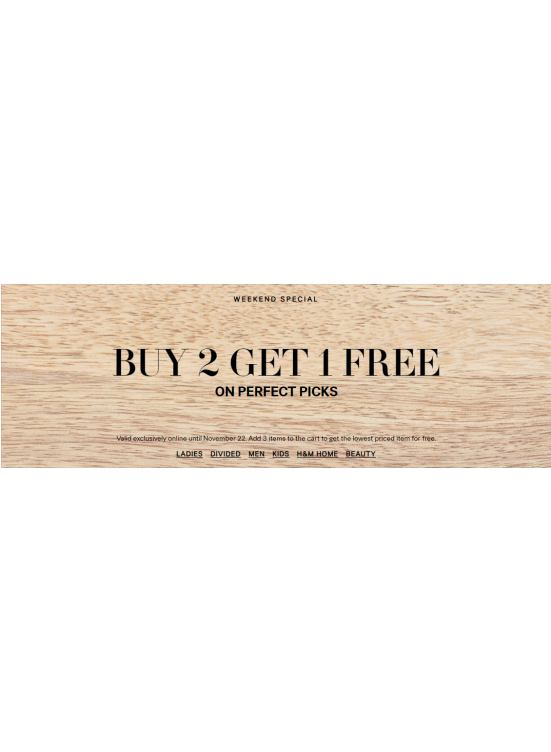 عرض اشتر 2 واحصل على 1 مجاناً