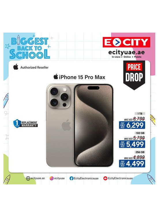 Sales On iPhone 15 Pro Max