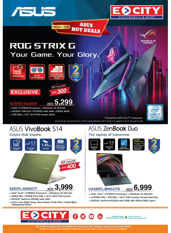 Asus Hot Deals