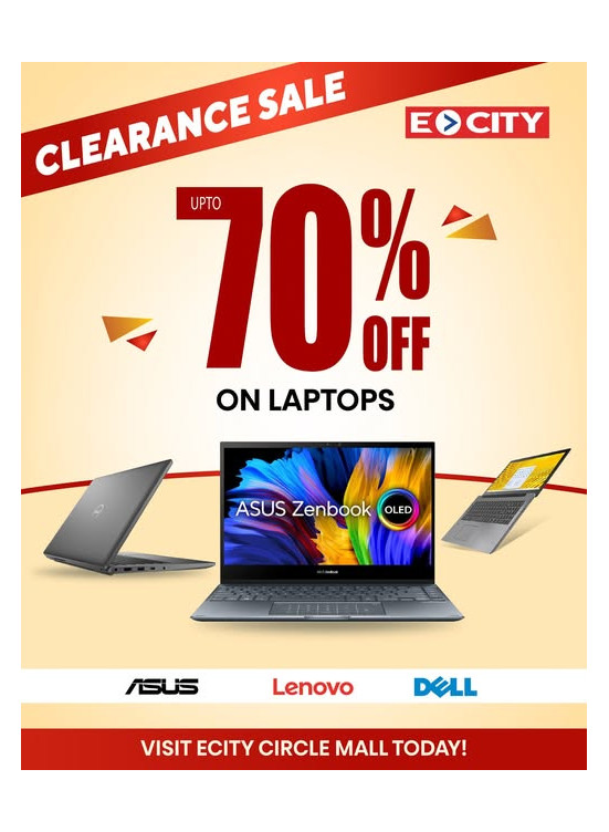 Sale On laptops