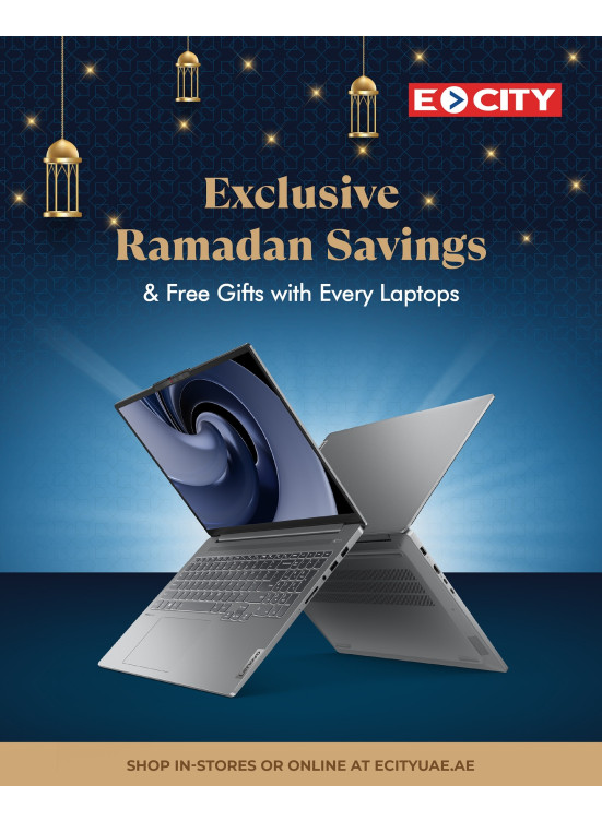 Ecity Exclusive Laptop Savings