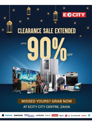 Clearance Sale Extended - Sharjah