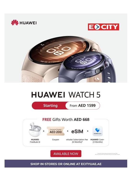 HUAWEI Watch 5 Sale