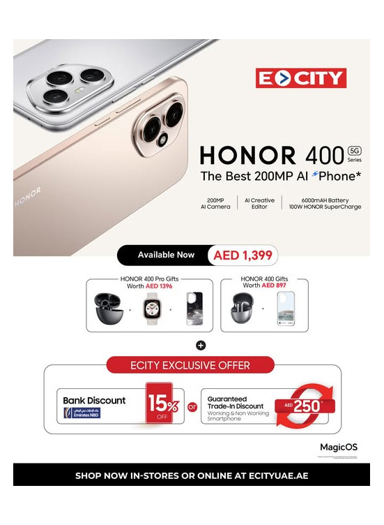 عروض على HONOR400