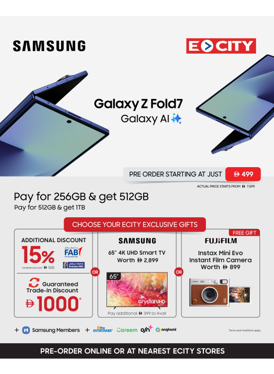 Samsung Fold 7 / Flip 7 Offer