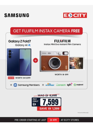 Free Fujifilm instax Mini Camera