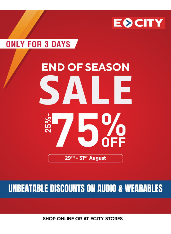 End Of Season Sale