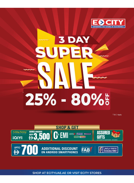 3-Days Super Sale