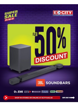 Up To 80% Off JBL Sound Bar - Dubai