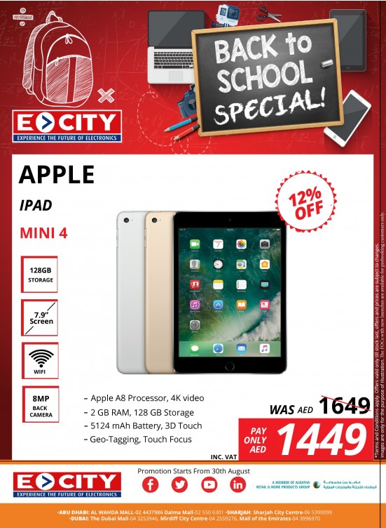 Back To School Special Offers