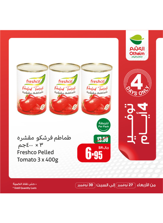 Only 4 Days Saving Offers