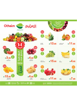 Monday Fresh Food Festival - Western & Southern Regions