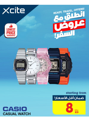 Travel Offers on Watches