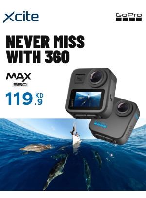 وصل حديثا - جهاز  GoPro MAX 360 Action Camera