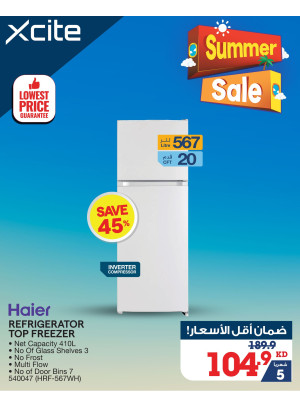 تنزيلات الصيف علي  الثلاجات