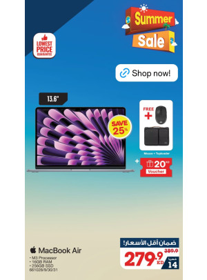 تنزيلات الصيف على Apple IPad