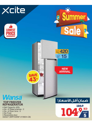 تنزيلات الصيف علي  الثلاجات