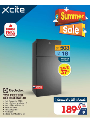 Summer Sale on Refrigerators