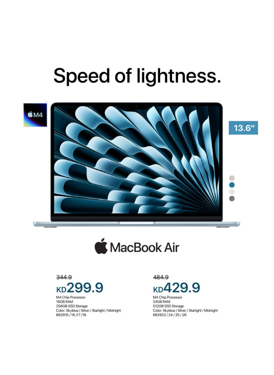 Special Offer on MacBook Air M4