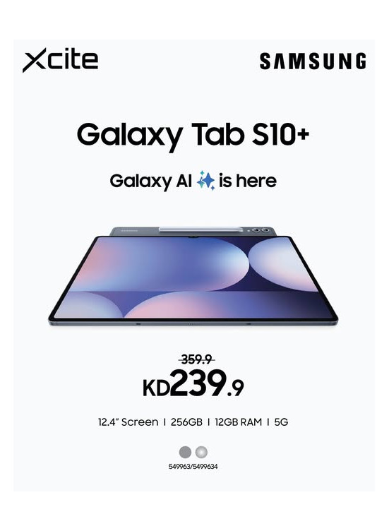 Newly Arrived - Galaxy Tab S10