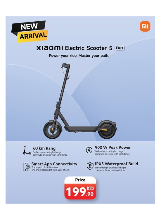New Arrival - Electric Scooter 5 Plus