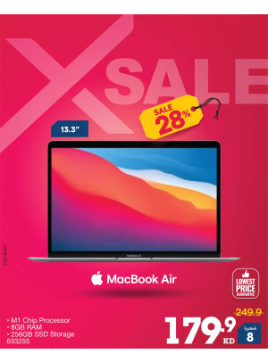 X SALE on Mac Book