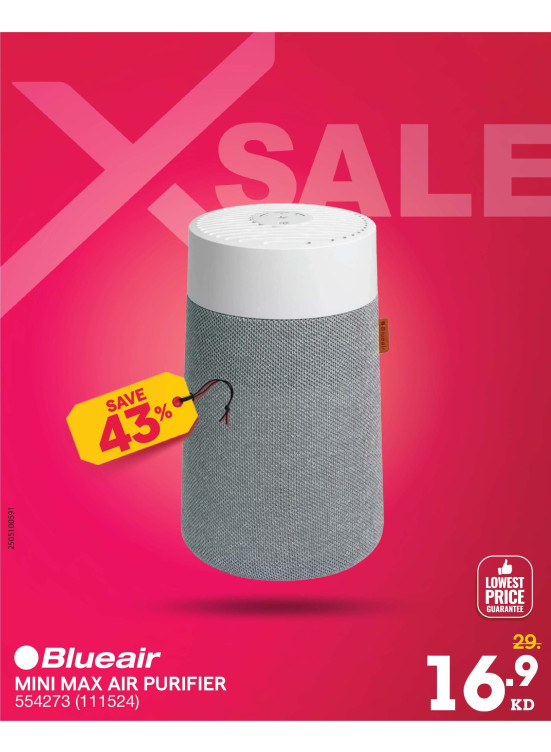 X SALE on Air Purifiers