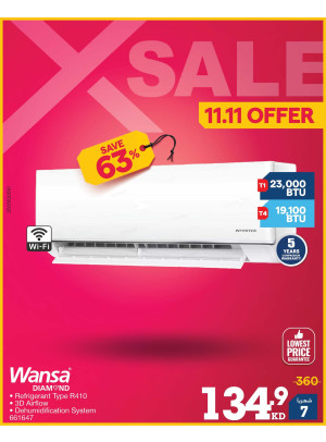 X SALE on Air Conditioner