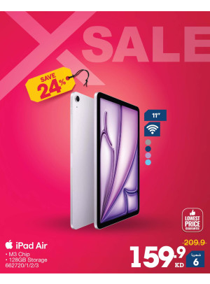 X SALE On iPads