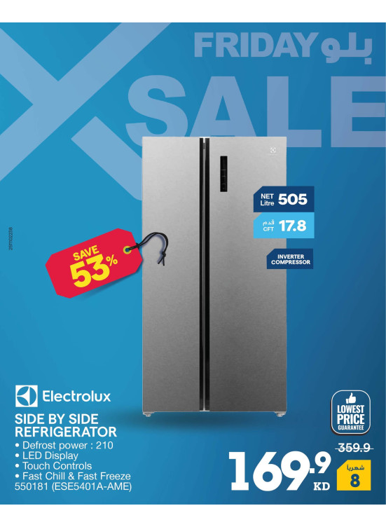 Blue Friday Deals on Fridges