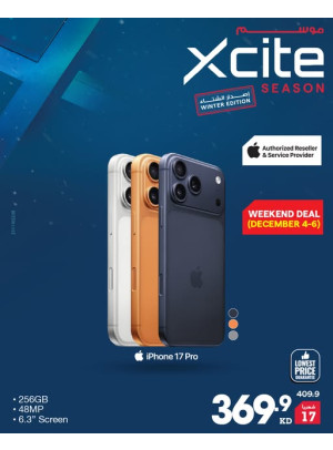 Xcite Season on iPhone 17 Pro