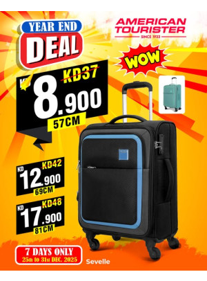عرض نهاية السنة من American Tourister