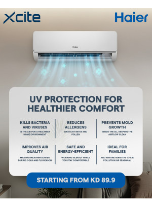 متوفر الآن - Haier Air Conditioners