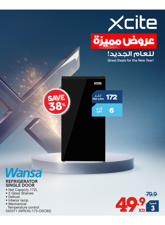 عروض رائعة للعام الجديد على ثلاجات