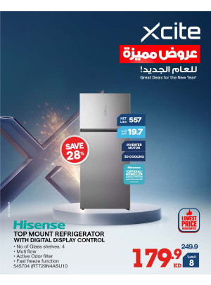 Great Deals for The New Year On Fridges