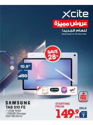 Great Deals for The New Year On Tablets