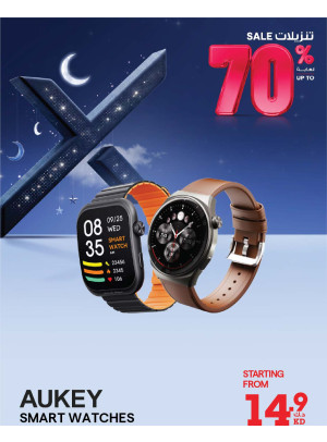 Up to 70% OFF On Smart Watches