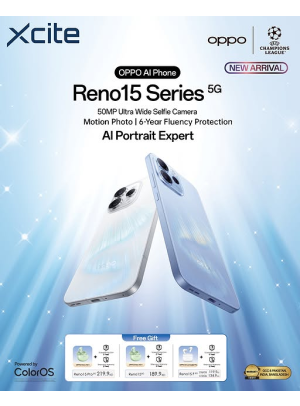 متوفر الآن - Oppo Reno 15