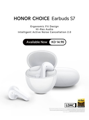 متوفر الآن - HONOR CHOICE Earbuds S7