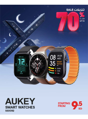 Up to 70% OFF On Smart Watches