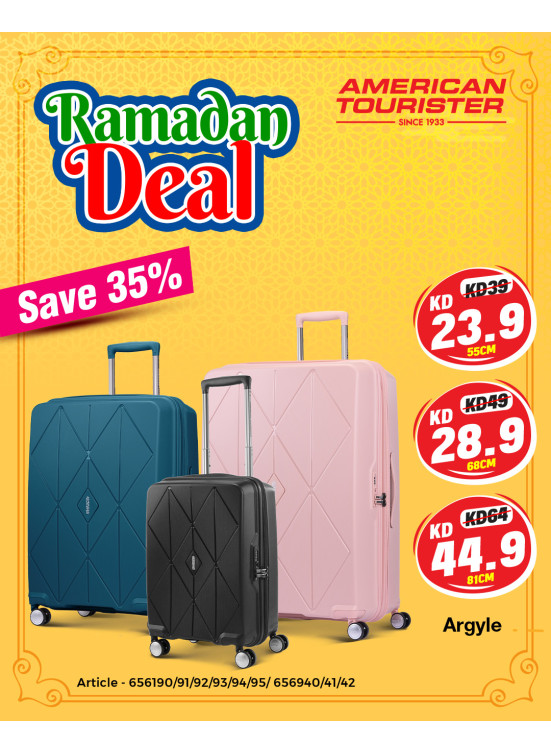 عروض رمضان من American Tourister