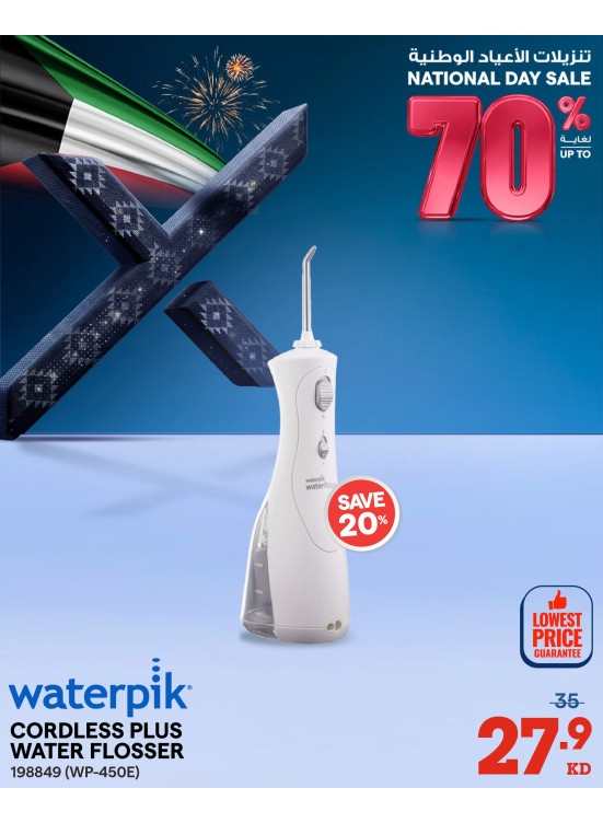 National Day Sale On Water Flossers & Smart Electric Toothbrushes
