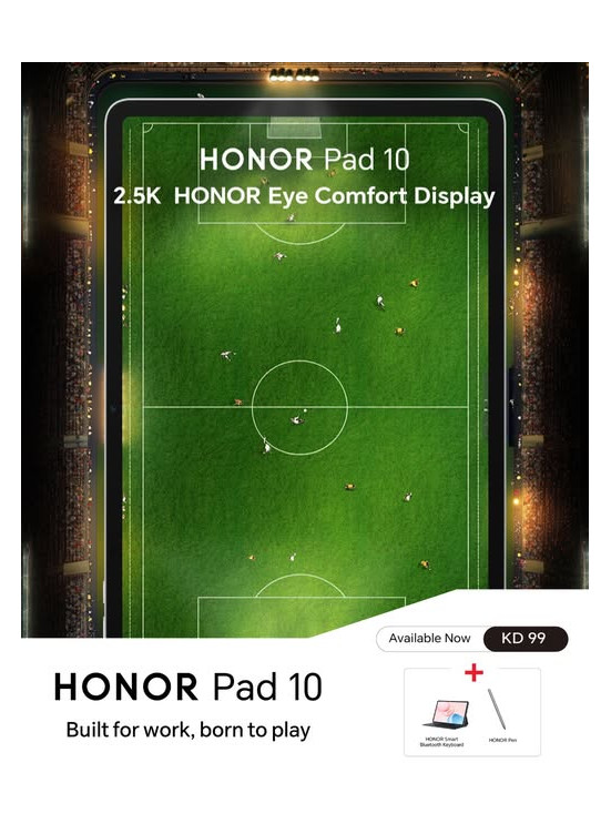 Available now - HONOR Pad 10