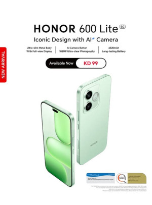 Available now - HONOR 600 Lite 5G