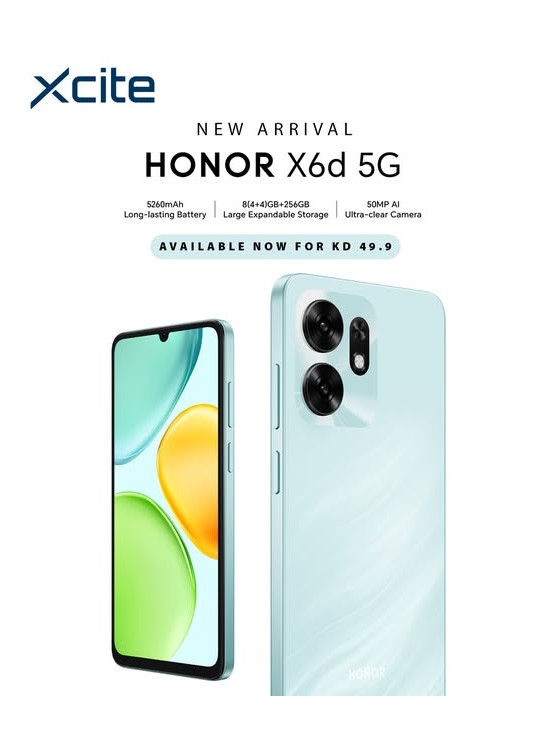Available now - HONOR X6d 5G