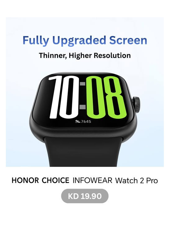 وصل حديثا - HONOR CHOICE Watch 2 Pro