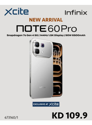 متوفر الآن - Infinix NOTE 60 Pro